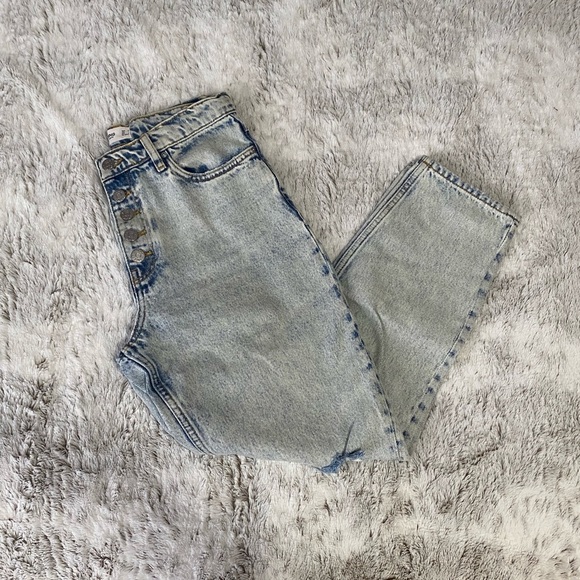 Women Mom Jeans Sz 4 | MNG Denim Mom Jeans | High Rise Mom Jeans | Women Denim 4 - Picture 4 of 13